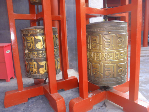 Prayer Wheels.